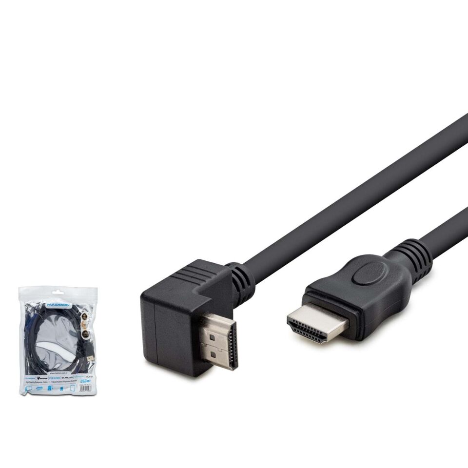 HADRON HDX2016 HDMI KABLO PVC 1.5MT L TİP