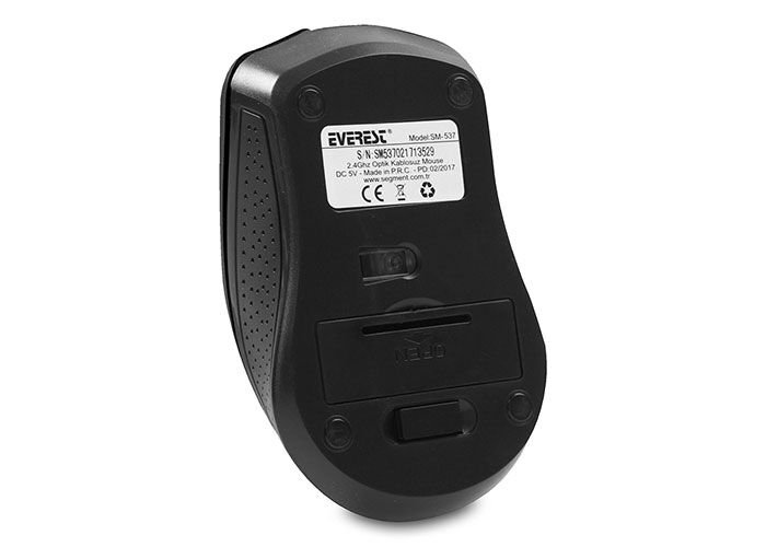 EVEREST SM-537 USB KABLOSUZ OPTIK MOUSE