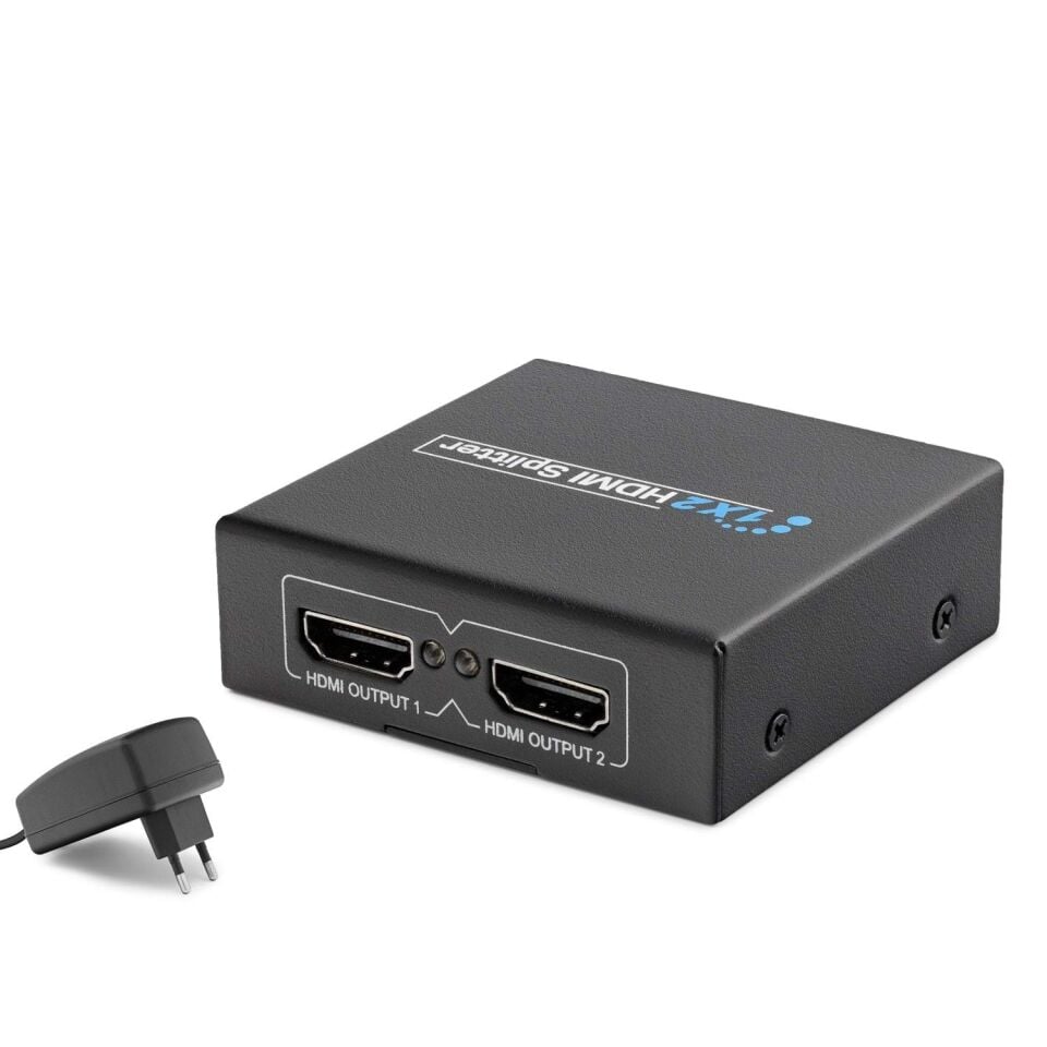 HADRON HDX1284 HDMI SPLITTER 1.4V 1080P 3D 1GİRİŞ 2ÇIKIŞ