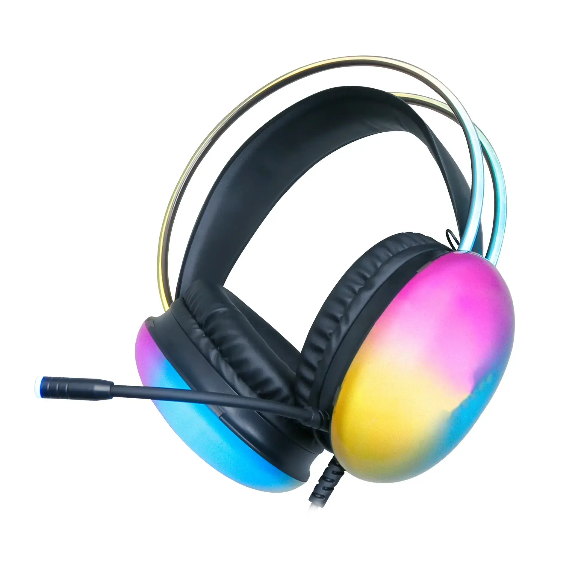 Node Game ND-HS71FLB 7.1 RGB Işıklı Gamer Oyuncu Kulaklık (Siyah)