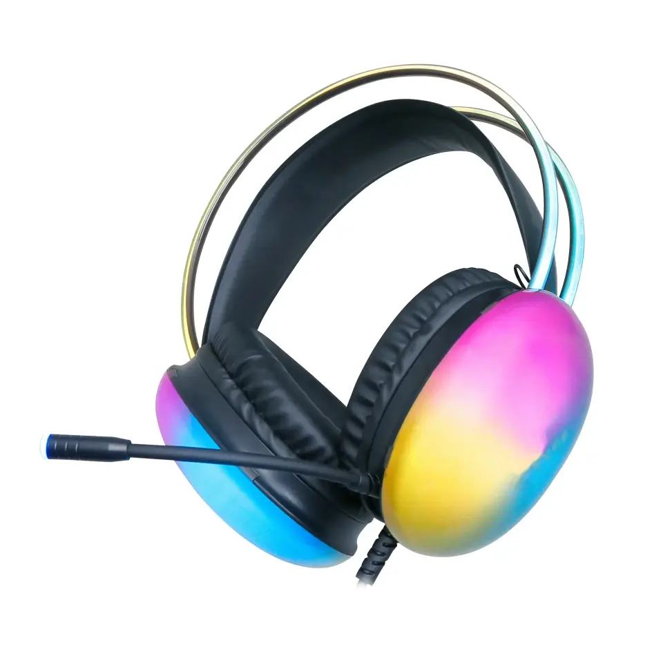 Node Game ND-HS71FLB 7.1 RGB Işıklı Gamer Oyuncu Kulaklık (Siyah)