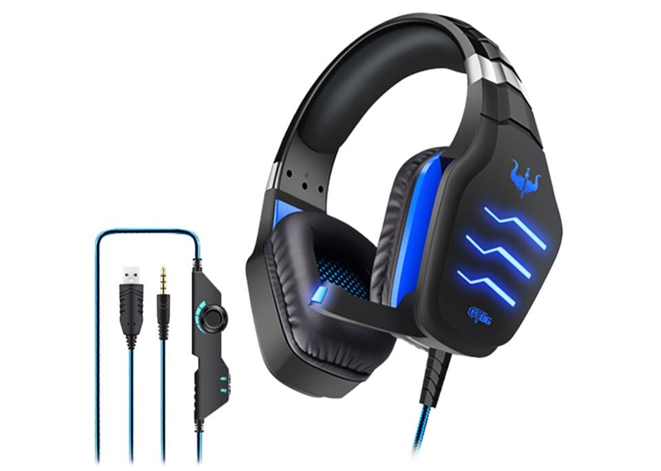 Polygold GT86 Işıklı Mikrofonlu Gaming Oyuncu Kulaklığı