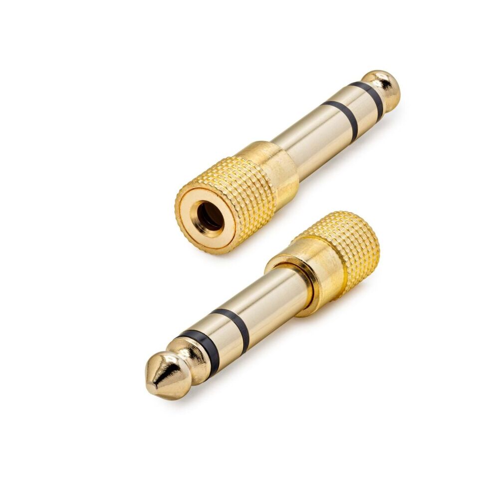 Hadron Hdx1264 6.5Mm To 3.5Mm F Çevirici Enstrüman Gitar Gold