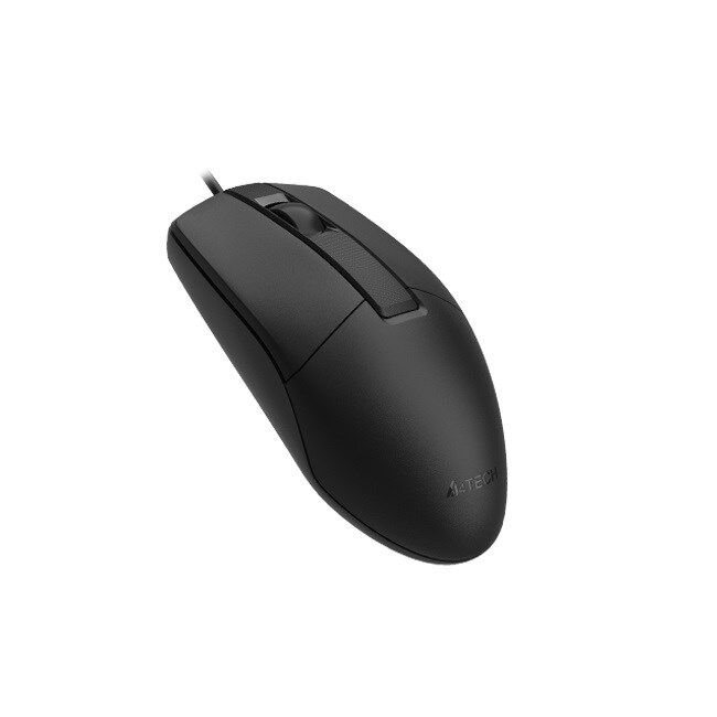 A4 TECH OP-330S KABLOLU SESSIZ V-TRACK 1200DPI MOUSE SIYAH