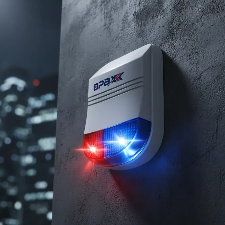 OPAX BGR-09 KABLOSUZ HARİCİ SİREN /MESAFE ARTIRICI /REPEATER ADAPTÖR DAHİL