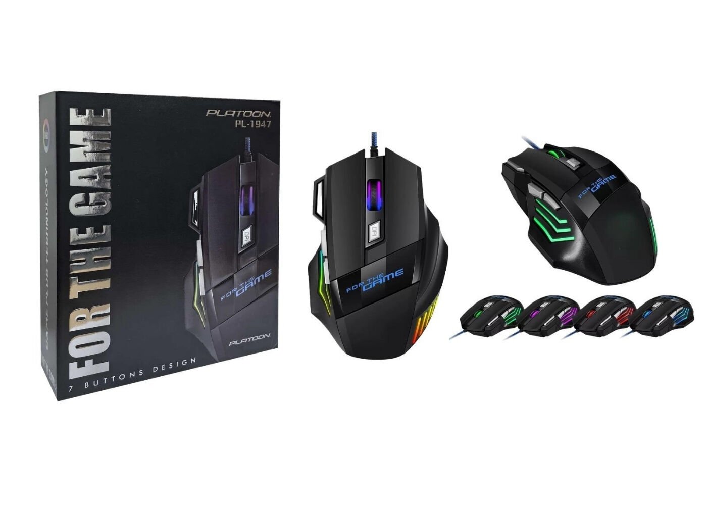 Platoon PL-1947 USB WIRED MOUSE