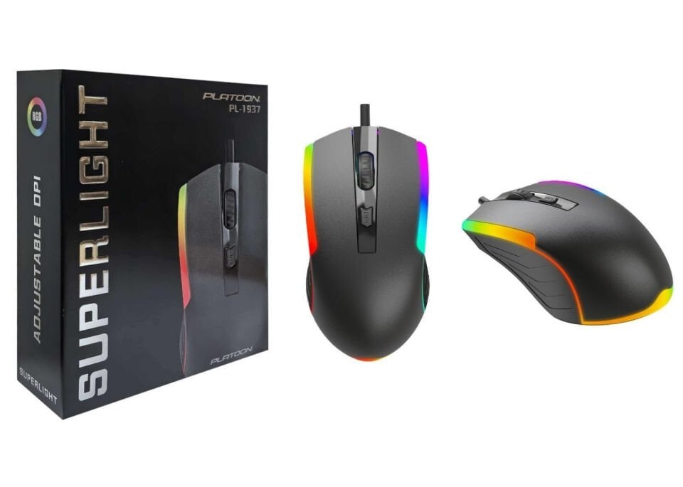 Platoon PL-1937 USB WIRED MOUSE