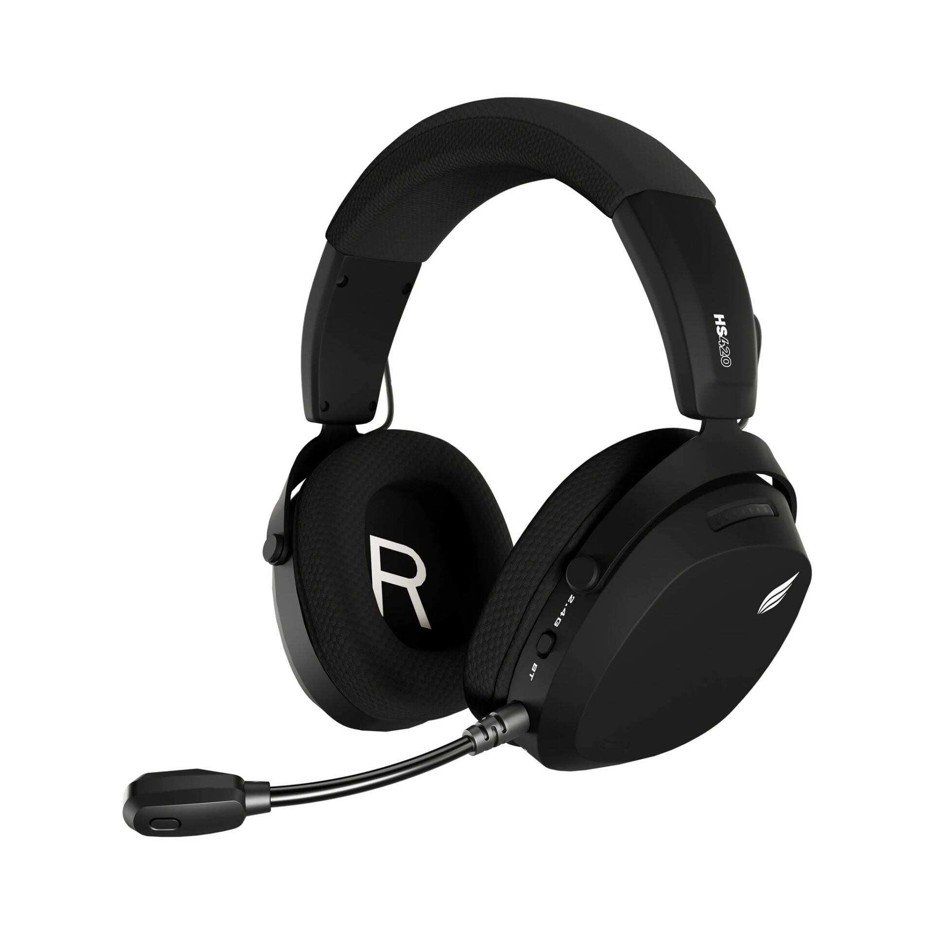 HAWK GAMING HS420 7.1 TRI-MODE KABLOSUZ/BLUETOOTH GAMING KULAKLIK SIYAH