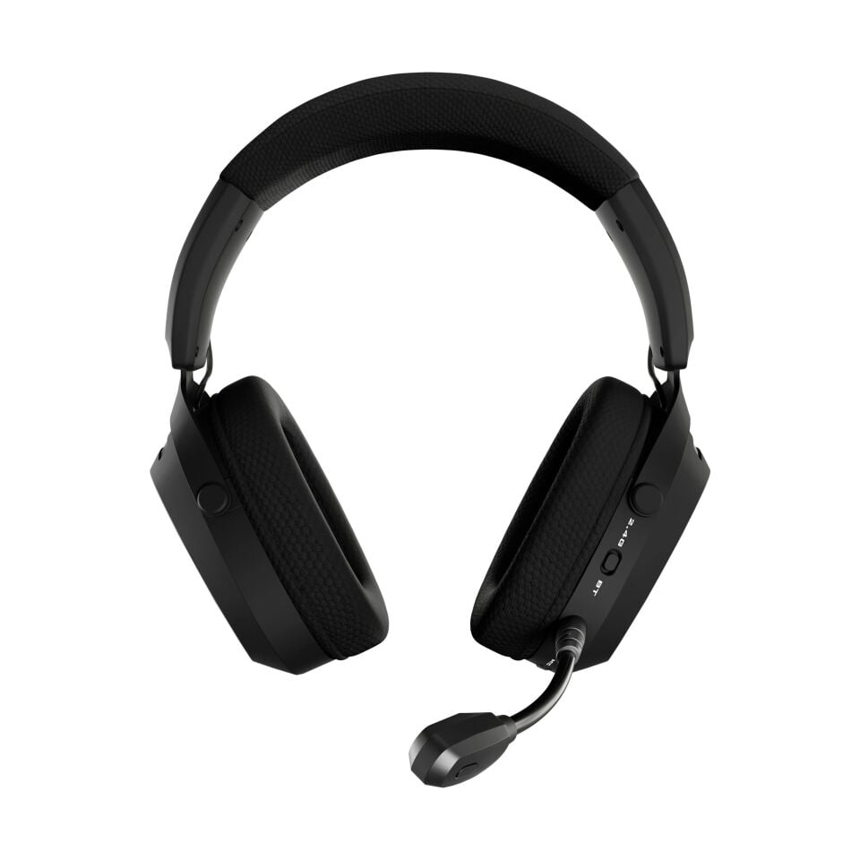HAWK GAMING HS420 7.1 TRI-MODE KABLOSUZ/BLUETOOTH GAMING KULAKLIK SIYAH