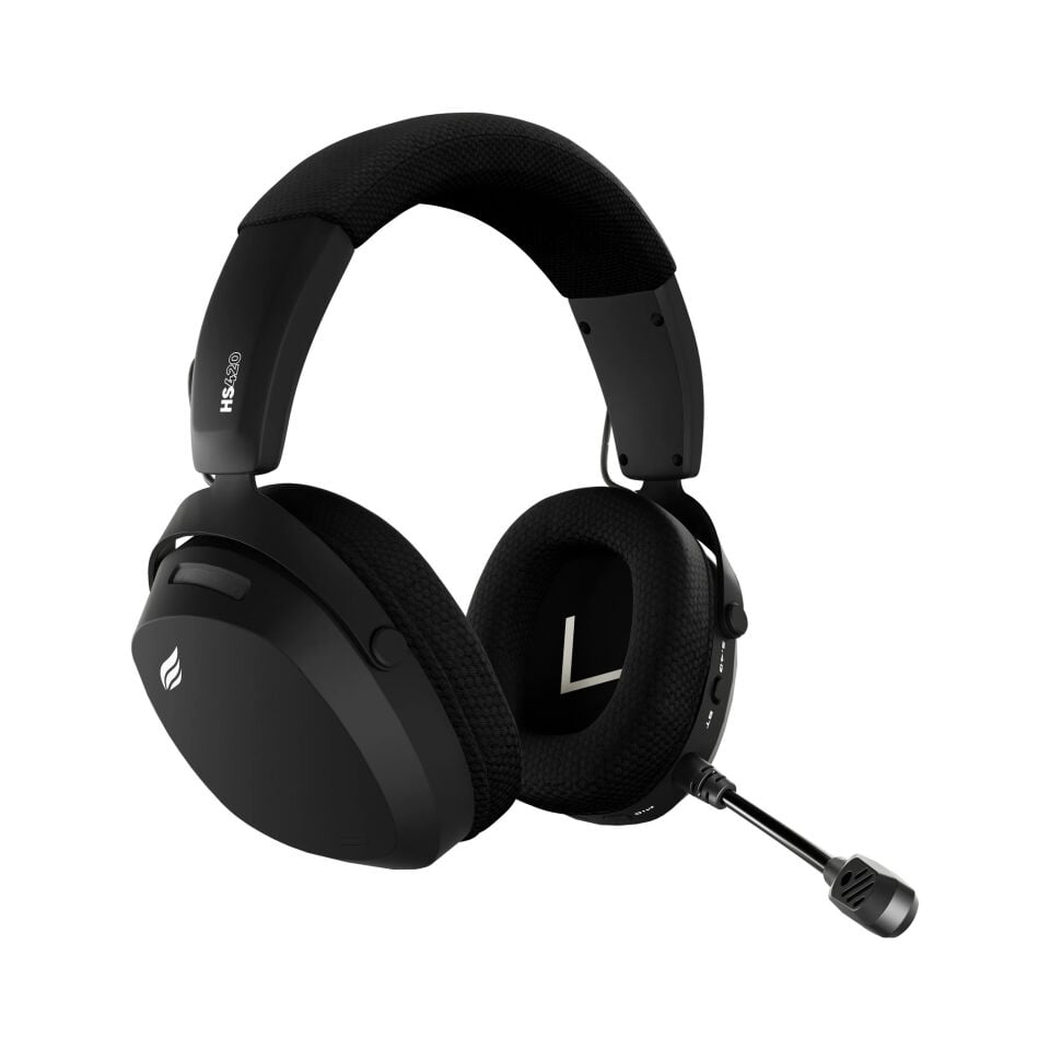 HAWK GAMING HS420 7.1 TRI-MODE KABLOSUZ/BLUETOOTH GAMING KULAKLIK SIYAH