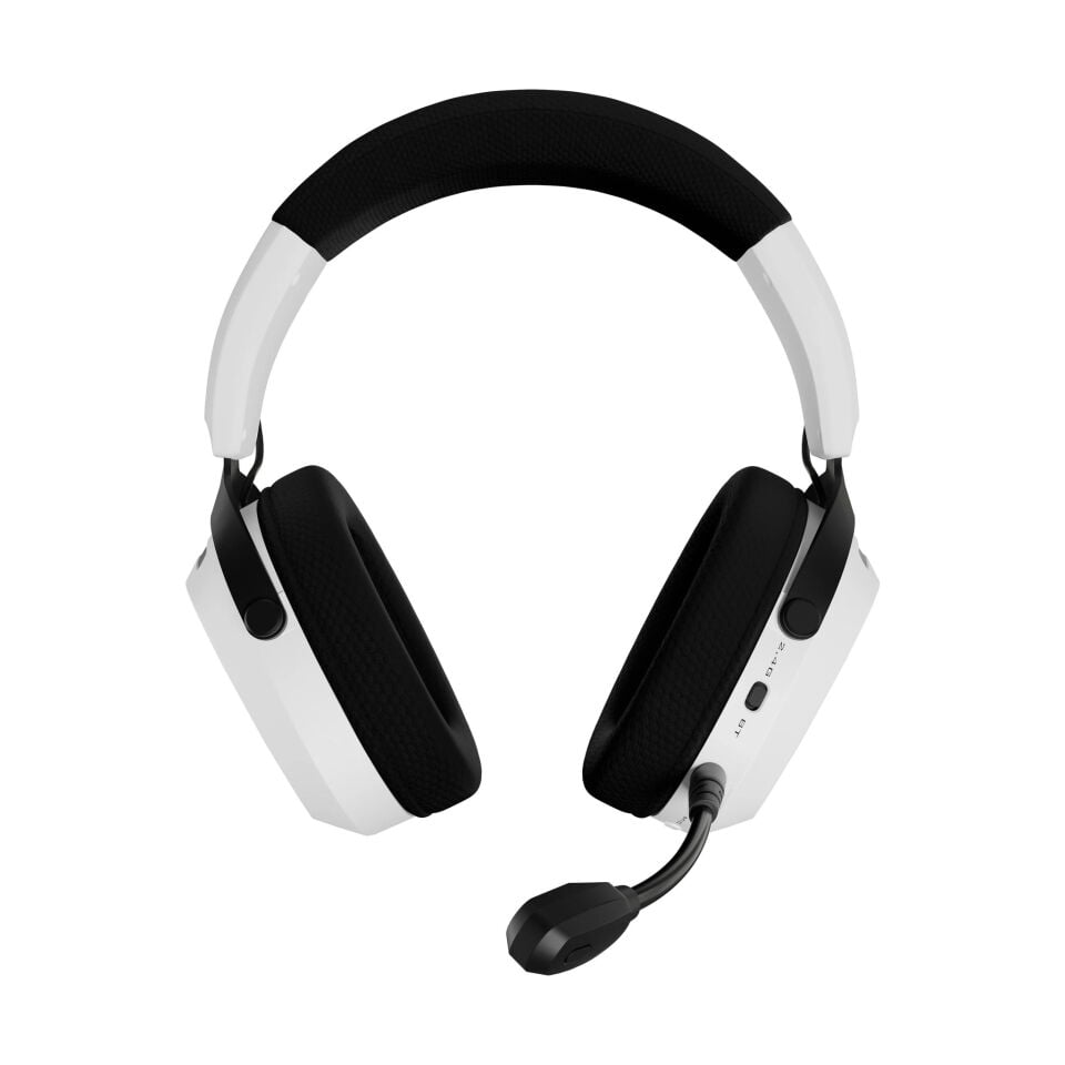 HAWK GAMING HS420 7.1 TRI-MODE KABLOSUZ/BLUETOOTH GAMING KULAKLIK BEYAZ
